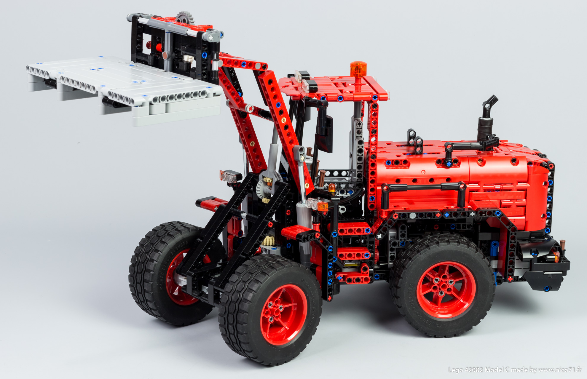 MOC 42082 Model C Wheel Loader by Nico71 | Rebrickable - Build with LEGO
