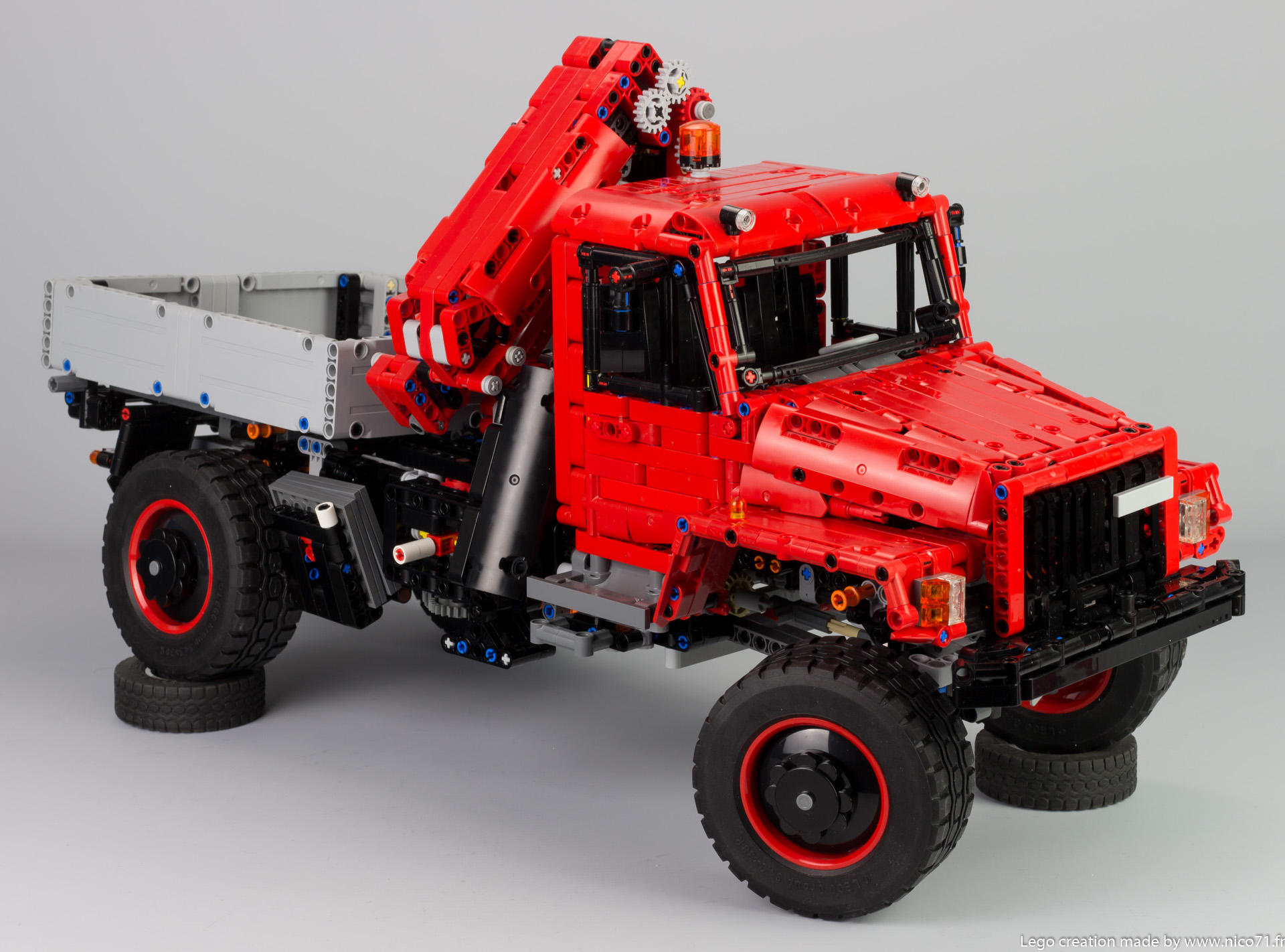 LEGO MOC 42082 Model E - Offroad Truck by Nico71 | Rebrickable - Build with LEGO