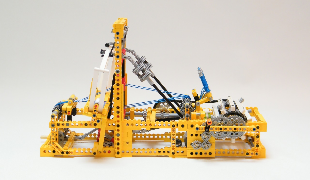 LEGO TECHNIC MINI MITRAILLETTE , automatic 