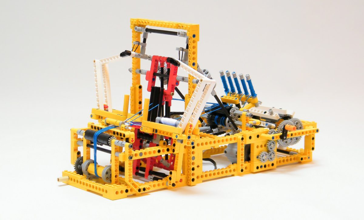 Small Mechanical Loom – Nico71's Technic Creations