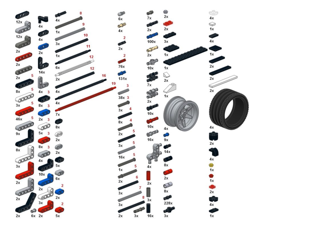 LMP1 RaceCar – Nico71's Technic Creations