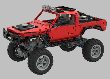 Trophy Truck With CVT – Nico71's Technic Creations